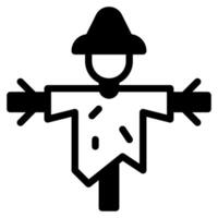 Scarecrow icon for web, app, infographic etc vector