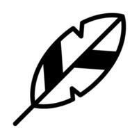 Bird Feather Icon for web, app, infographic etc vector
