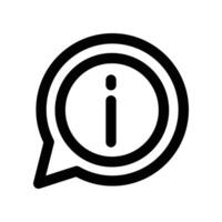 about icon. line icon for your website, mobile, presentation, and logo design. vector