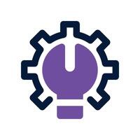 technical service icon. dual tone icon for your website, mobile, presentation, and logo design. vector