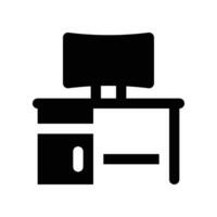 working space icon. glyph icon for your website, mobile, presentation, and logo design. vector