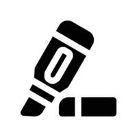 highlighter icon. glyph icon for your website, mobile, presentation, and logo design. vector