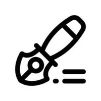 fountain pen icon. line icon for your website, mobile, presentation, and logo design. vector