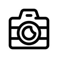 camera icon. line icon for your website, mobile, presentation, and logo design. vector