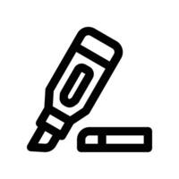 highlighter icon. line icon for your website, mobile, presentation, and logo design. vector