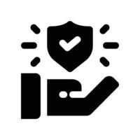 protection icon. line icon for your website, mobile, presentation, and logo design. vector