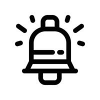 notification icon. glyph icon for your website, mobile, presentation, and logo design. vector