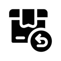 return icon. line icon for your website, mobile, presentation, and logo design. vector