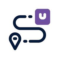 tracking icon. glyphicon for your website, mobile, presentation, and logo design. vector