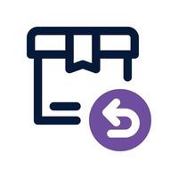 return icon. glyphicon for your website, mobile, presentation, and logo design. vector