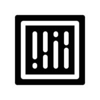 barcode icon. line icon for your website, mobile, presentation, and logo design. vector