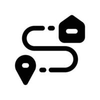 home delivery icon. line icon for your website, mobile, presentation, and logo design. vector