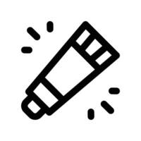 toothpaste icon. line icon for your website, mobile, presentation, and logo design. vector