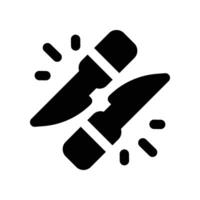 scalpel icon. glyph icon for your website, mobile, presentation, and logo design. vector