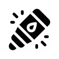 eye drop icon. glyph icon for your website, mobile, presentation, and logo design. vector