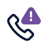 emergency call icon. vectormixed icon for your website, mobile, presentation, and logo design. vector