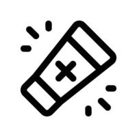 cream icon. line icon for your website, mobile, presentation, and logo design. vector