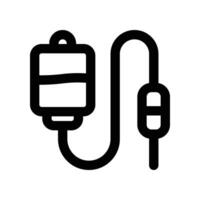 transfusion icon. line icon for your website, mobile, presentation, and logo design. vector