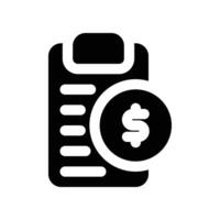 sales icon. glyph icon for your website, mobile, presentation, and logo design. vector