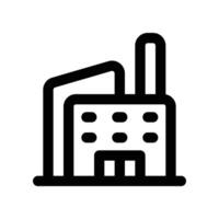 industry icon. line icon for your website, mobile, presentation, and logo design. vector
