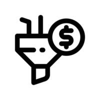 conversion icon. line icon for your website, mobile, presentation, and logo design. vector