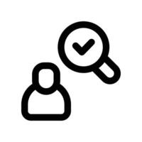 idea icon. line icon for your website, mobile, presentation, and logo design. vector
