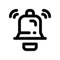notification icon. line icon for your website, mobile, presentation, and logo design. vector