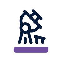 satellite dish icon. dual tone icon for your website, mobile, presentation, and logo design. vector