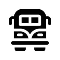 van icon. glyph icon for your website, mobile, presentation, and logo design. vector