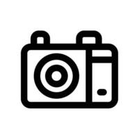 camera icon. line icon for your website, mobile, presentation, and logo design. vector