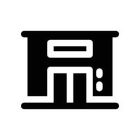 lift icon. glyph icon for your website, mobile, presentation, and logo design. vector