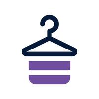 hanger icon. dual tone icon for your website, mobile, presentation, and logo design. vector