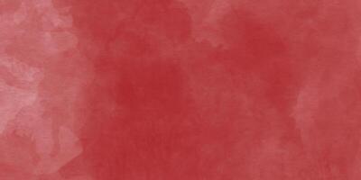 Abstract red watercolor paper background, red watercolor background with pink red and old vintage grunge texture hand drawn illustration, made by hand isolated pastel background copy space. photo