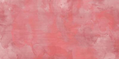 Abstract red watercolor paper background, red watercolor background with pink red and old vintage grunge texture hand drawn illustration, made by hand isolated pastel background copy space. photo