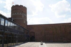 Ciechanow, Poland - June 8th, 2024 - Castle of the Masovian Dukes and modern museum building photo