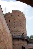 Ciechanow, Poland - June 8th, 2024 - Round tower at Castle of the Masovian Dukes photo