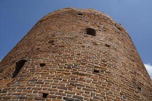 Ciechanow, Poland - June 8th, 2024 - Round tower at Castle of the Masovian Dukes photo