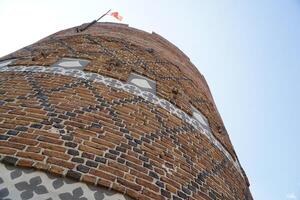Ciechanow, Poland - June 8th, 2024 - Round tower at Castle of the Masovian Dukes photo