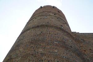 Ciechanow, Poland - June 8th, 2024 - Round tower at Castle of the Masovian Dukes photo