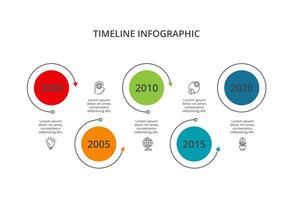 Creative concept for infographic with 5 steps, options, parts or processes. Business data visualization. vector