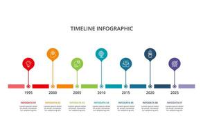 Creative concept for infographic with 7 steps, options, parts or processes. Business data visualization. vector