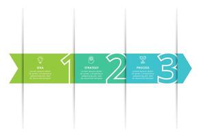 Creative concept for infographic with 3 steps, options, parts or processes. Business data visualization. business template for timeline presentation. vector