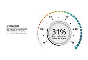 Creative concept for infographic with 6 steps, options, parts or processes. Business data visualization. vector