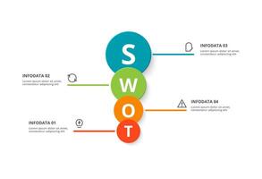 Creative concept for infographic with 4 steps, options, parts or processes. Business data visualization. vector