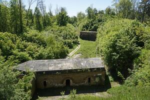 Gizycko, Poland - May 13th 2024 - Embankments at former Prussian Boyen Fortress photo