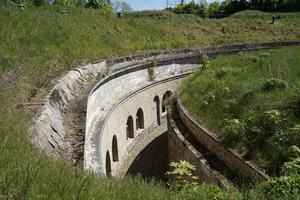 Gizycko, Poland - May 13th 2024 - Embankments at former Prussian Boyen Fortress photo