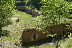 Gizycko, Poland - May 13th 2024 - Embankments at former Prussian Boyen Fortress photo