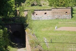 Gizycko, Poland - May 13th 2024 - Embankments at former Prussian Boyen Fortress photo
