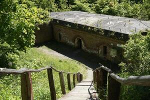 Gizycko, Poland - May 13th 2024 - Embankments at former Prussian Boyen Fortress photo