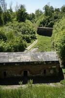 Gizycko, Poland - May 13th 2024 - Embankments at former Prussian Boyen Fortress photo